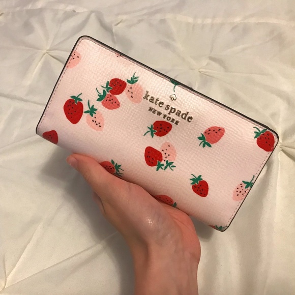 kate spade Bags Kate Spade New York Strawberry Staci Wallet Poshmark